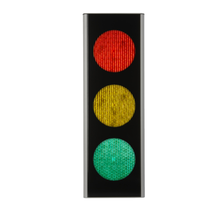 Green Light signal 200 mm 3-lys Standard