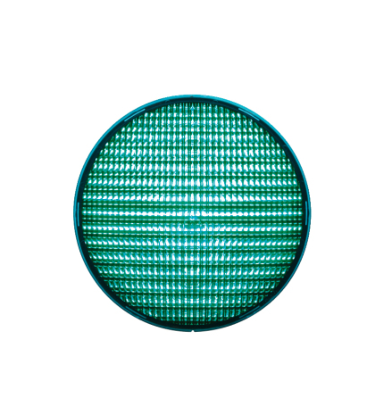 LED-indsats 200 mm grøn